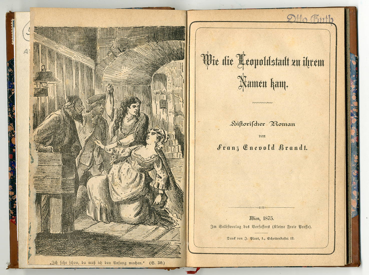 Franz Enevold Brandt »Wie die Leopoldstadt zu ihrem Namen kam